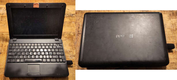 The oddx laptop in its full glory.